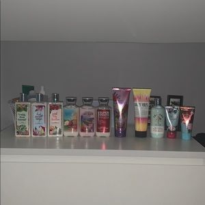 bath and body works lotions!